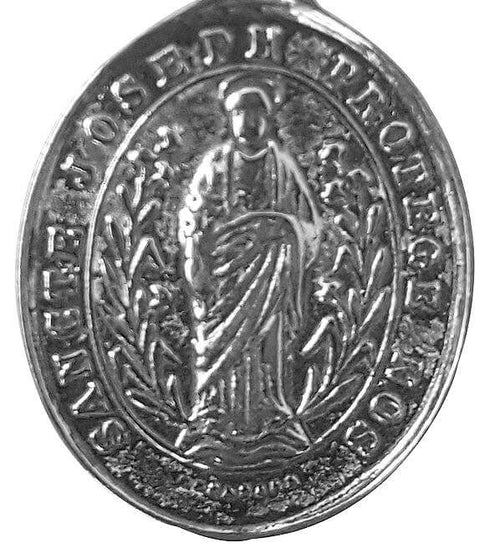 Saint Joseph Guardian Angel Rosary Prayer Pendant